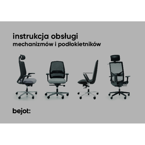 instrukcja - mechanizmy podłokietniki